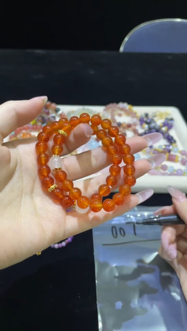 【闪购商品】水晶手链合金浮力22007