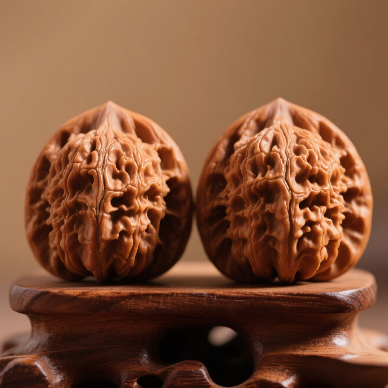 狮子头文玩核桃手把件专拍连接