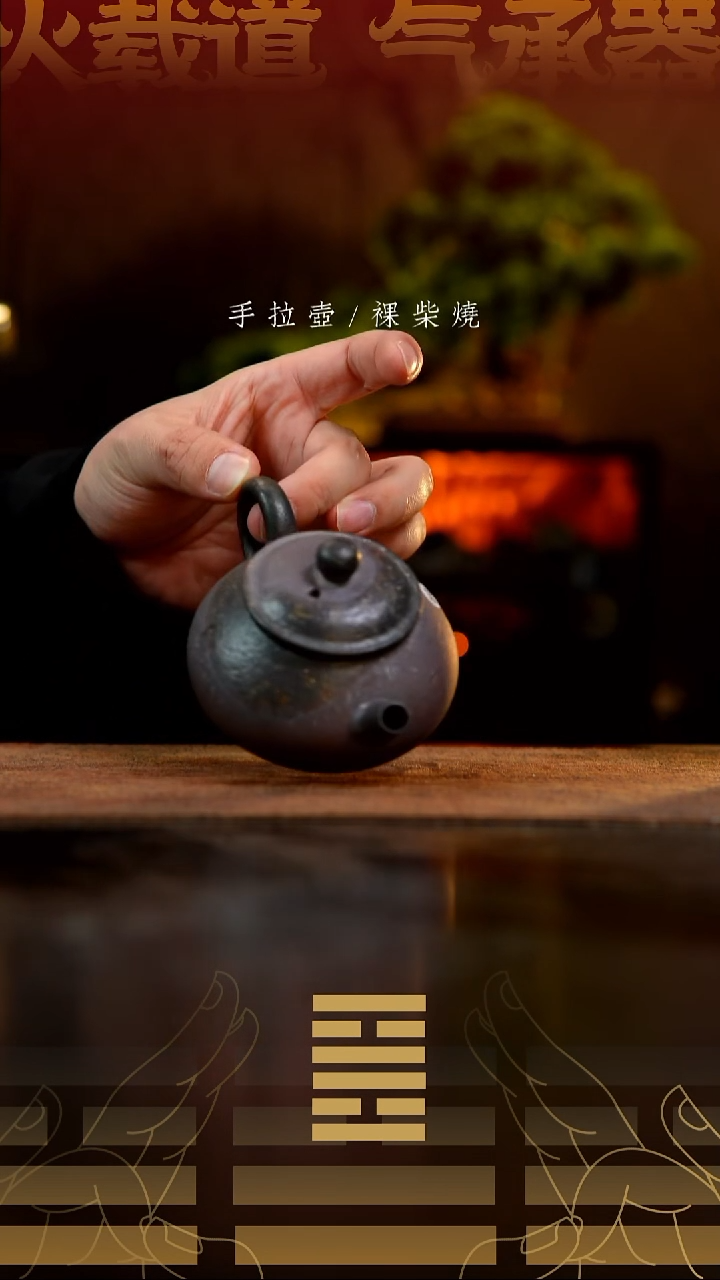 夸烧柴烧拙玉壶50