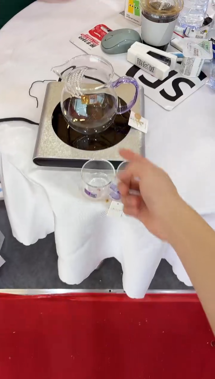 禾器-观禄煮茶器-浅紫色+茗凤祥梦想家m1冰花