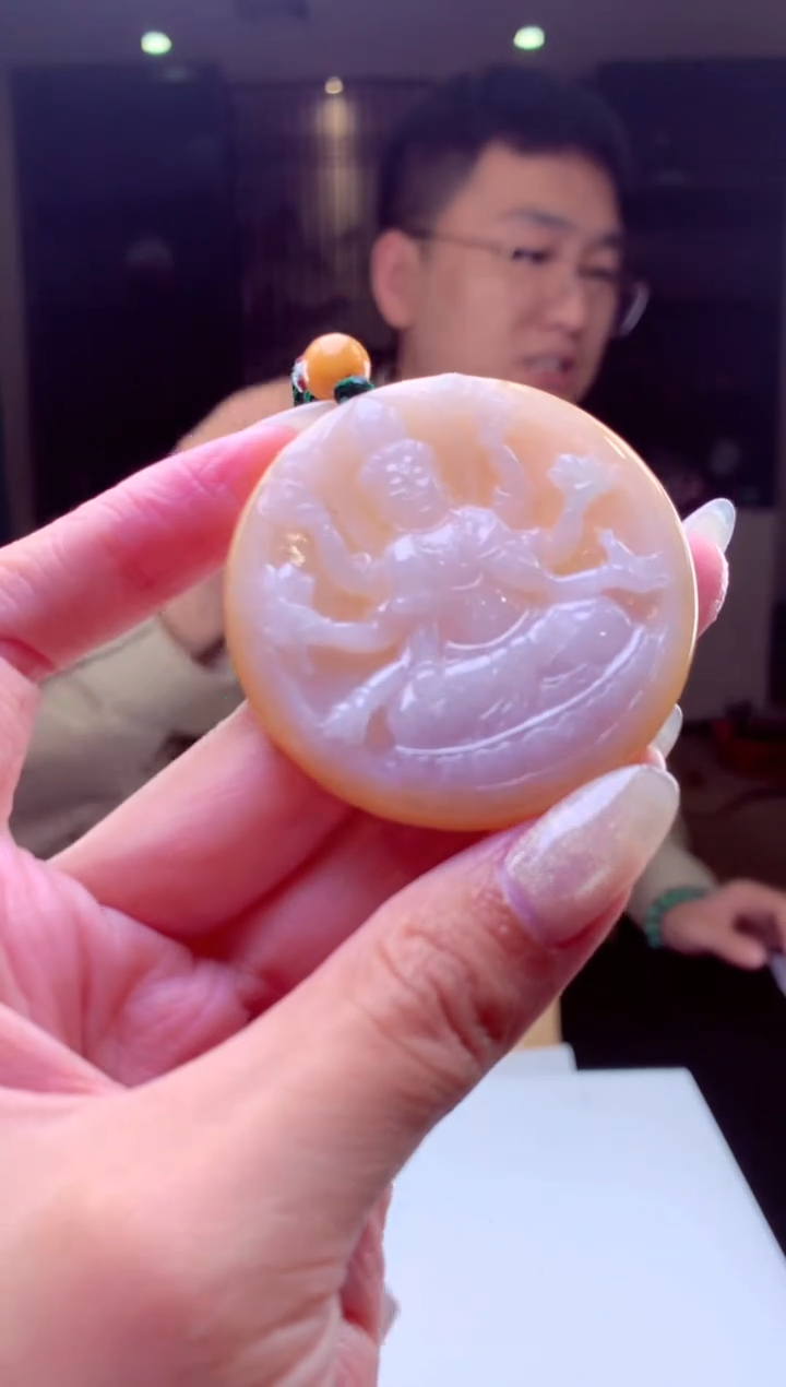 【闪购商品】定制翡翠未镶嵌挂件发货（拍一发一）