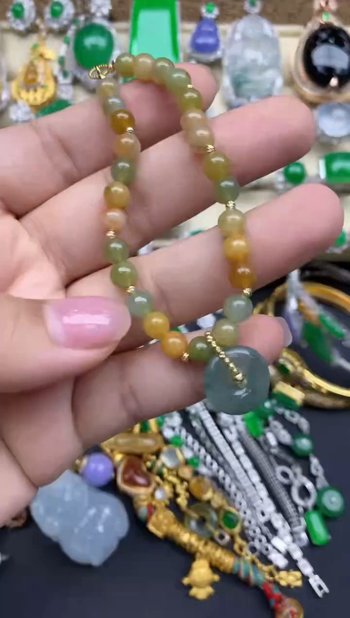 【闪购商品】翡翠手串未镶嵌92-中国好珍宝