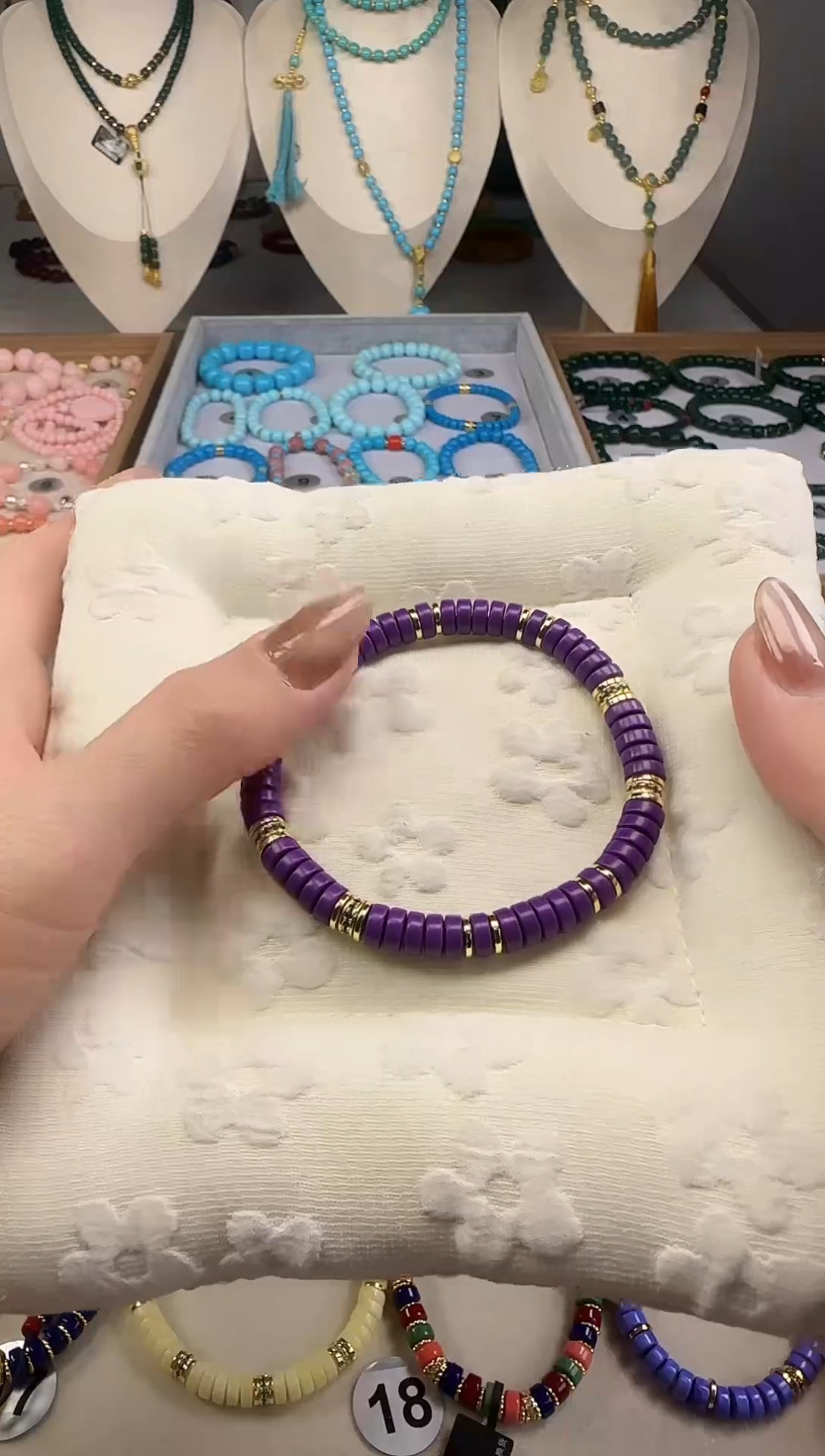 大漆工艺品手串/手链汀禾珍品——56