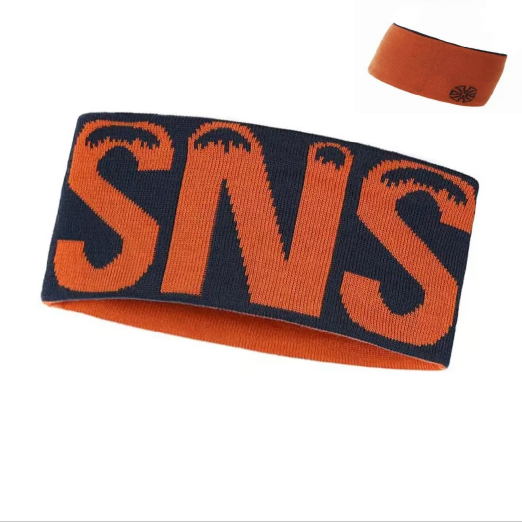 屲牌【wa】脖套空顶帽 双面戴 0047B 冬季户外运动针织帽跑步马拉松