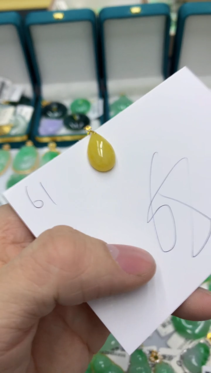 【闪购商品】翡翠颈饰18K金镶嵌1111111111
