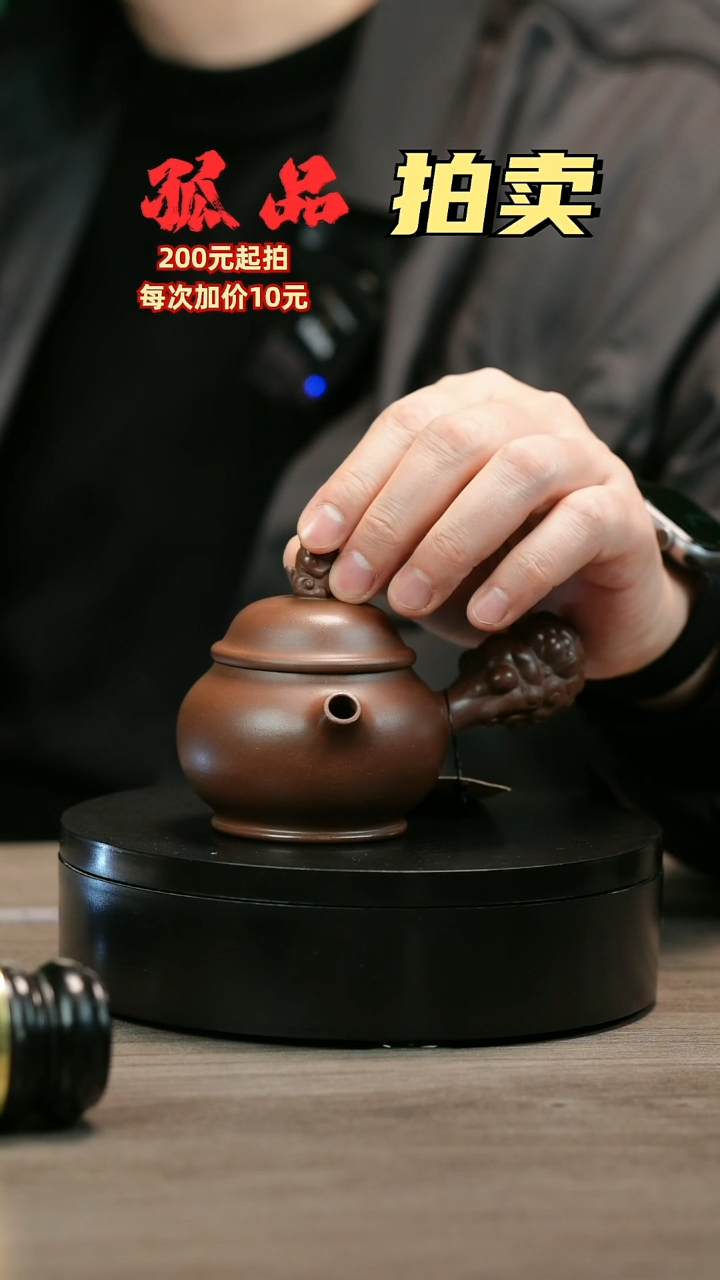 茶壶紫砂为*客H2158赵信军瑞兽唐羽