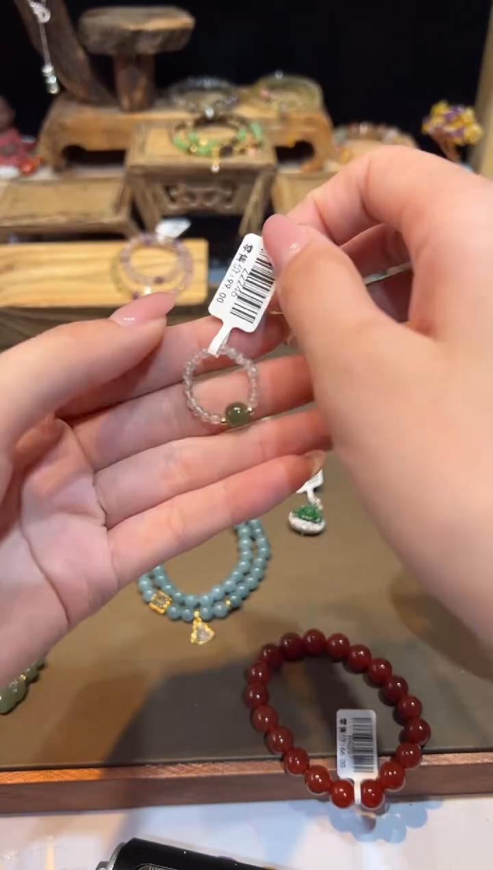 未镶嵌戒指长石手饰@@Z2246