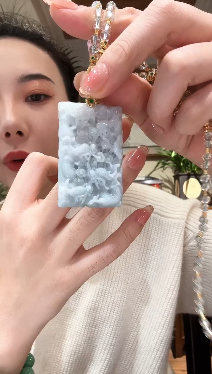 【闪购商品】翡翠颈饰未镶嵌国风