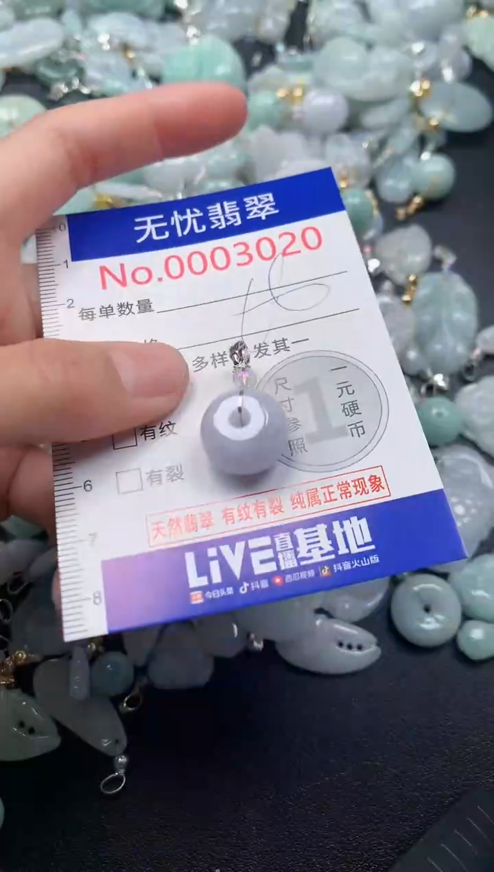 颈饰未镶嵌翡翠3020