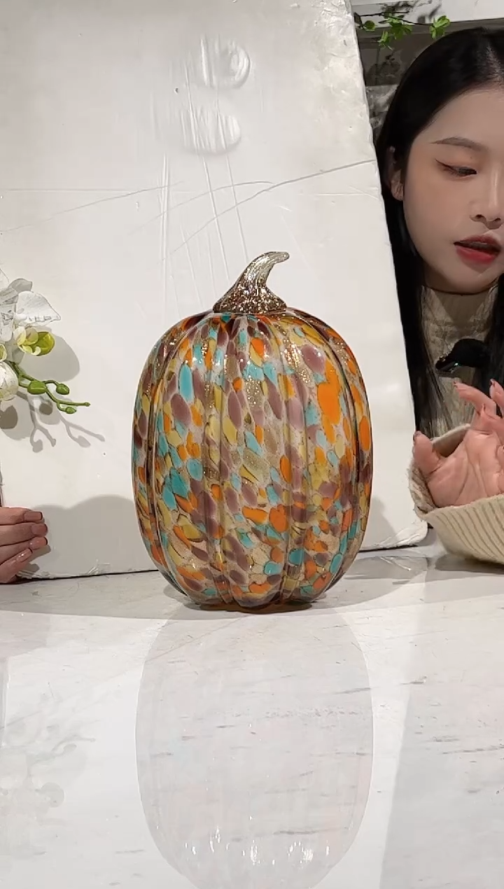 【闪购商品】琉璃南瓜摆件