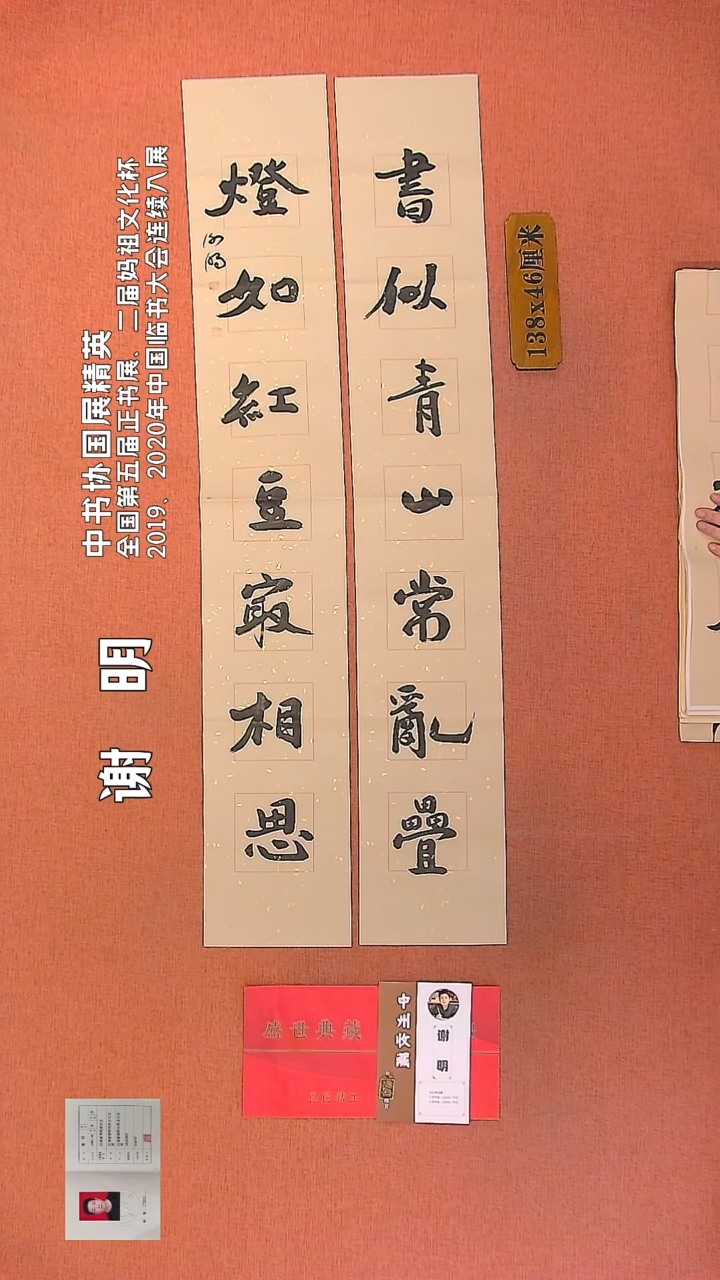 【闪购商品】书法82        谢明老师书法作品