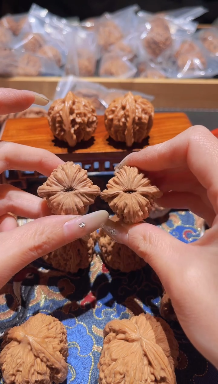 把件文玩核桃065 山西楼32