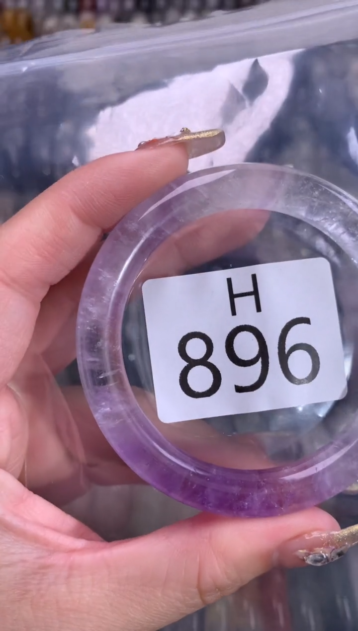 【闪购商品】水晶水晶手镯未镶嵌896-52