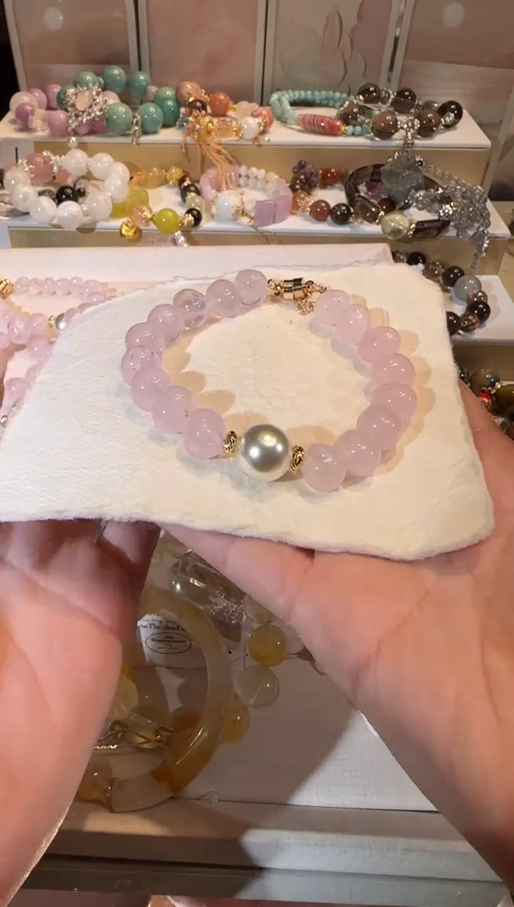 未镶嵌手串水晶多样性发一