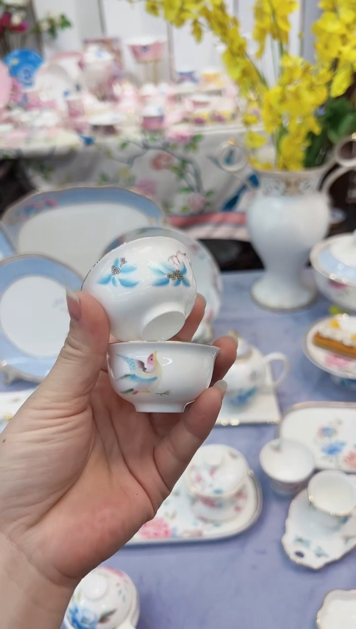 【闪购商品】骨瓷2个茶杯