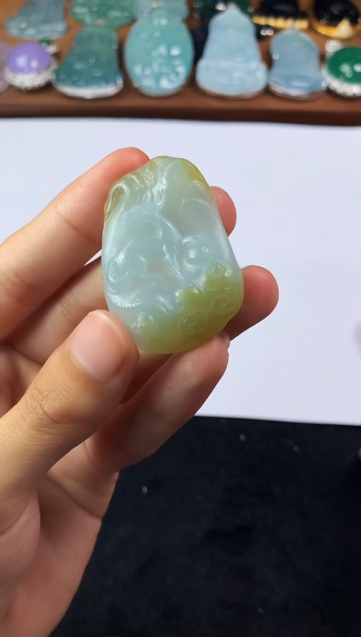 定制翡翠未镶嵌4069毛货不退不换