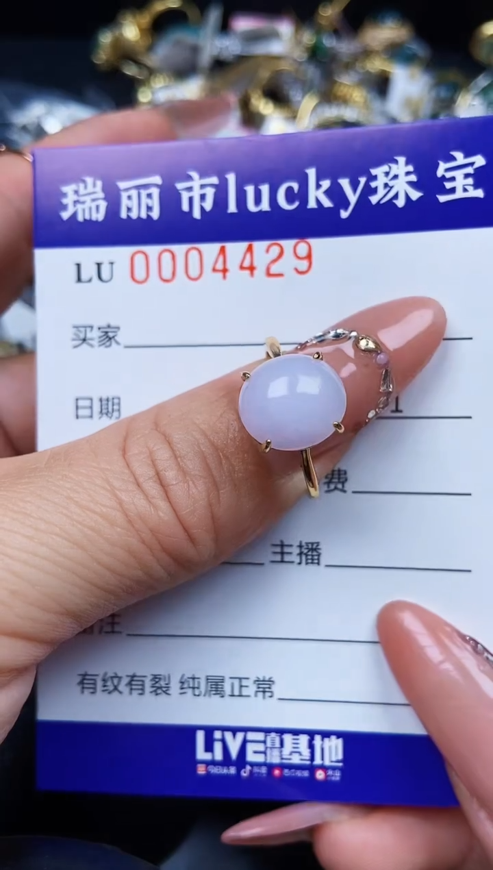 翡翠银S925镶嵌颈饰4429