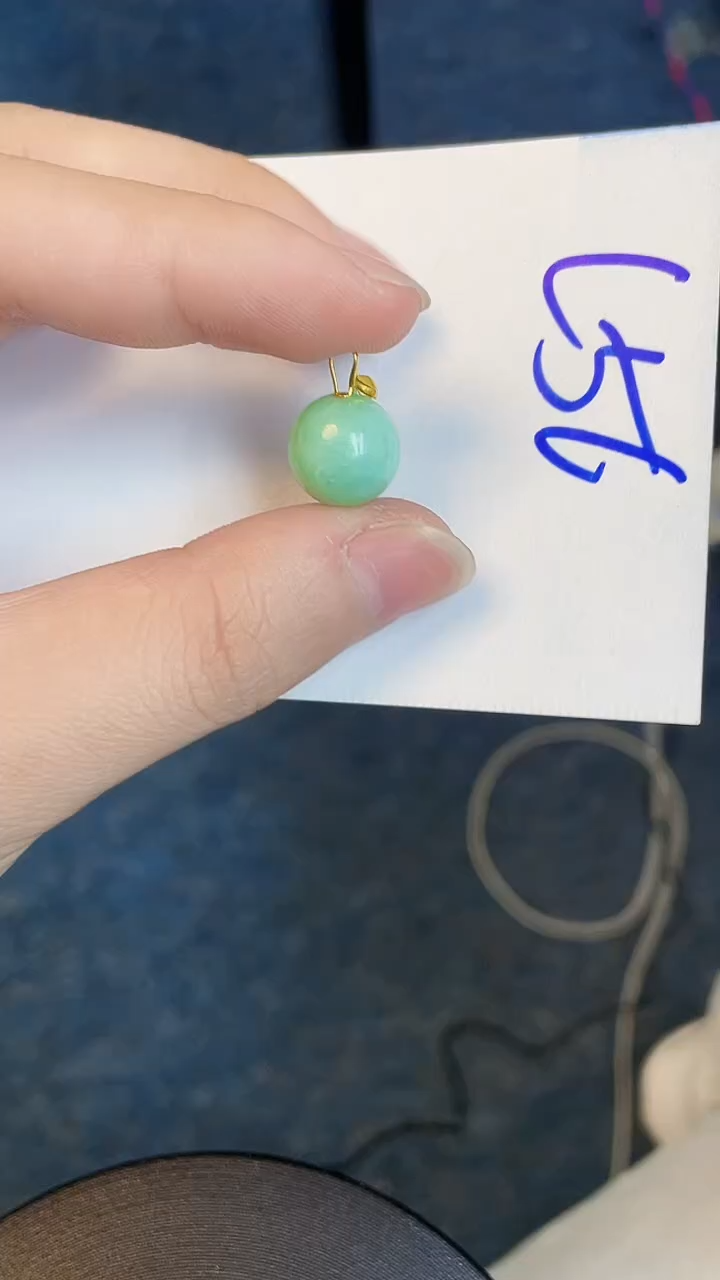 【闪购商品】翡翠颈饰18K金镶嵌00000000