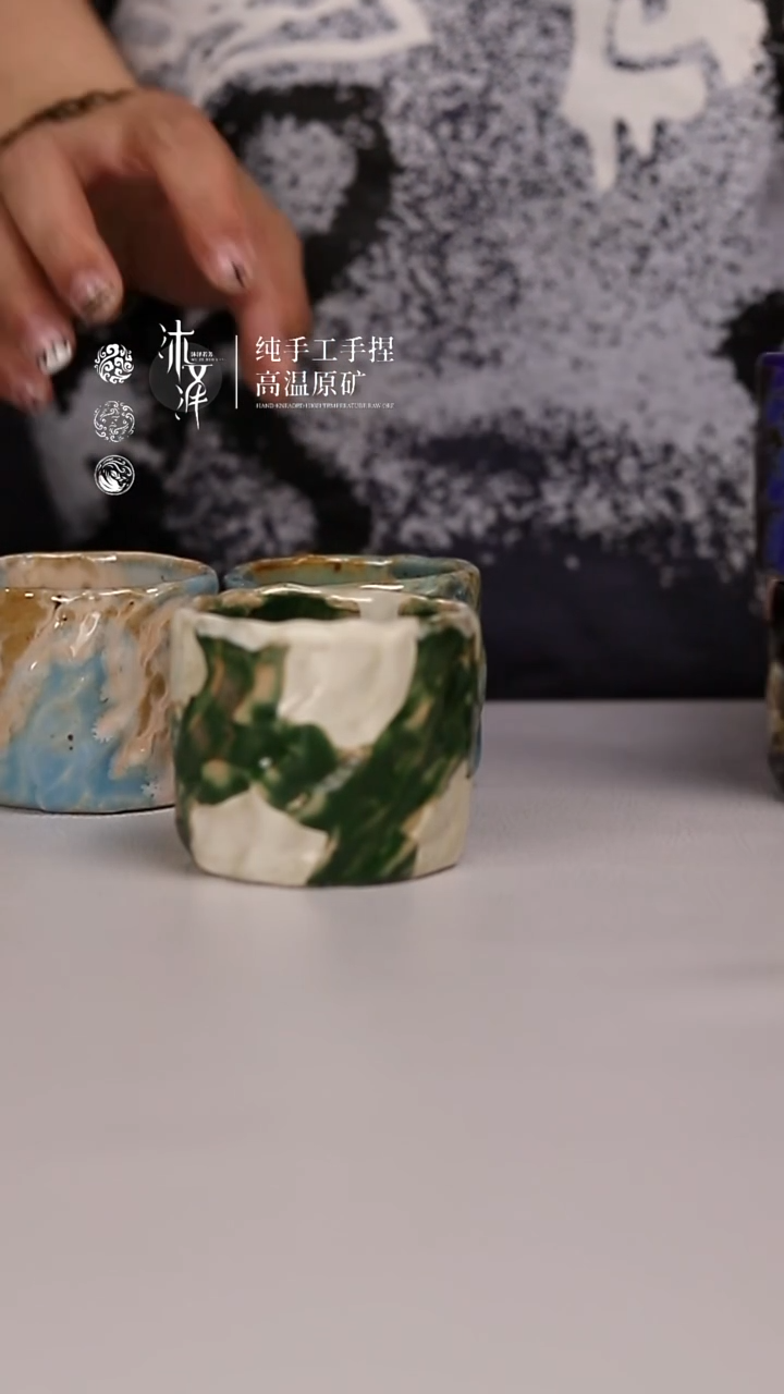 杯子不****学沐泽若芳 纯手工咖啡杯