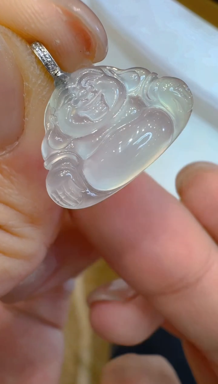 吊坠(不含链)18K金镶嵌翡翠多样性团购发一件