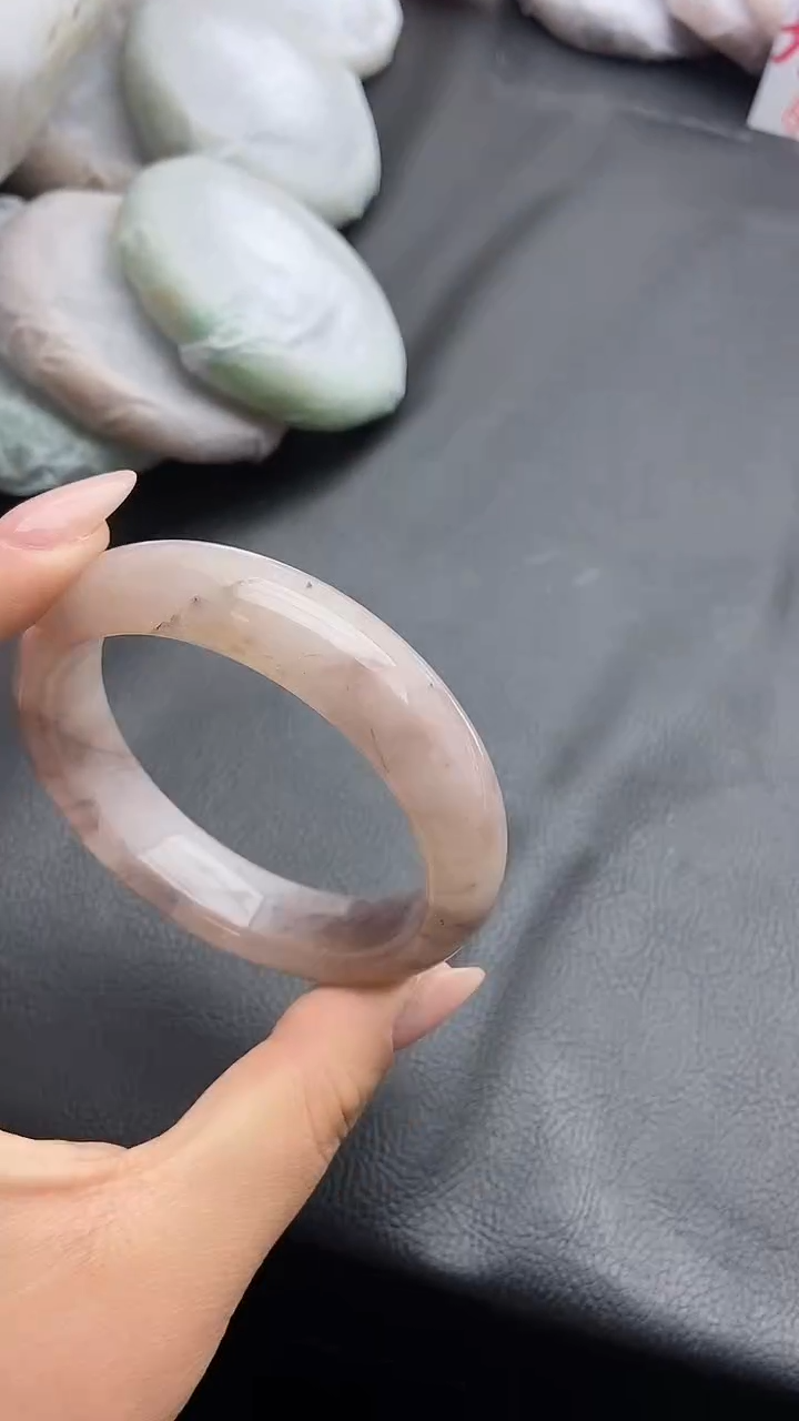 未镶嵌手镯石英质玉瑕疵224+57/58