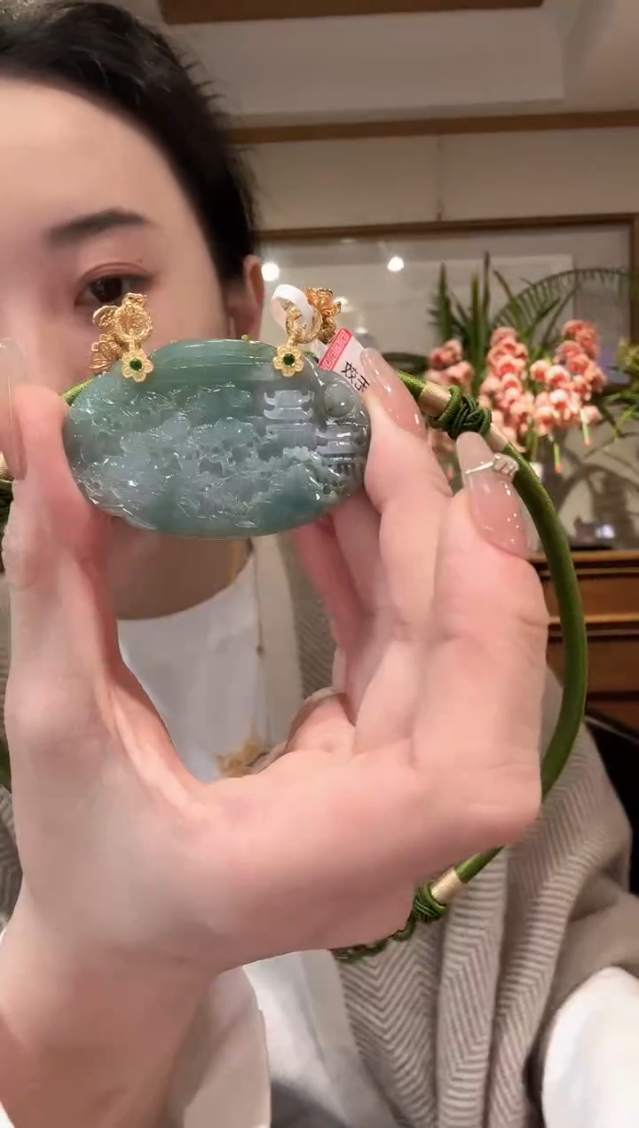 【闪购商品】翡翠颈饰未镶嵌国风