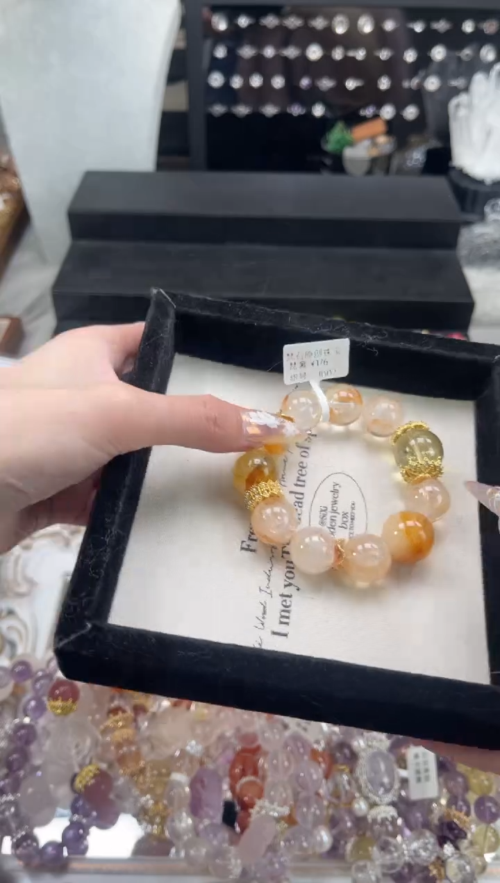 【闪购商品】水晶手链未镶嵌天然水晶 多样性发货