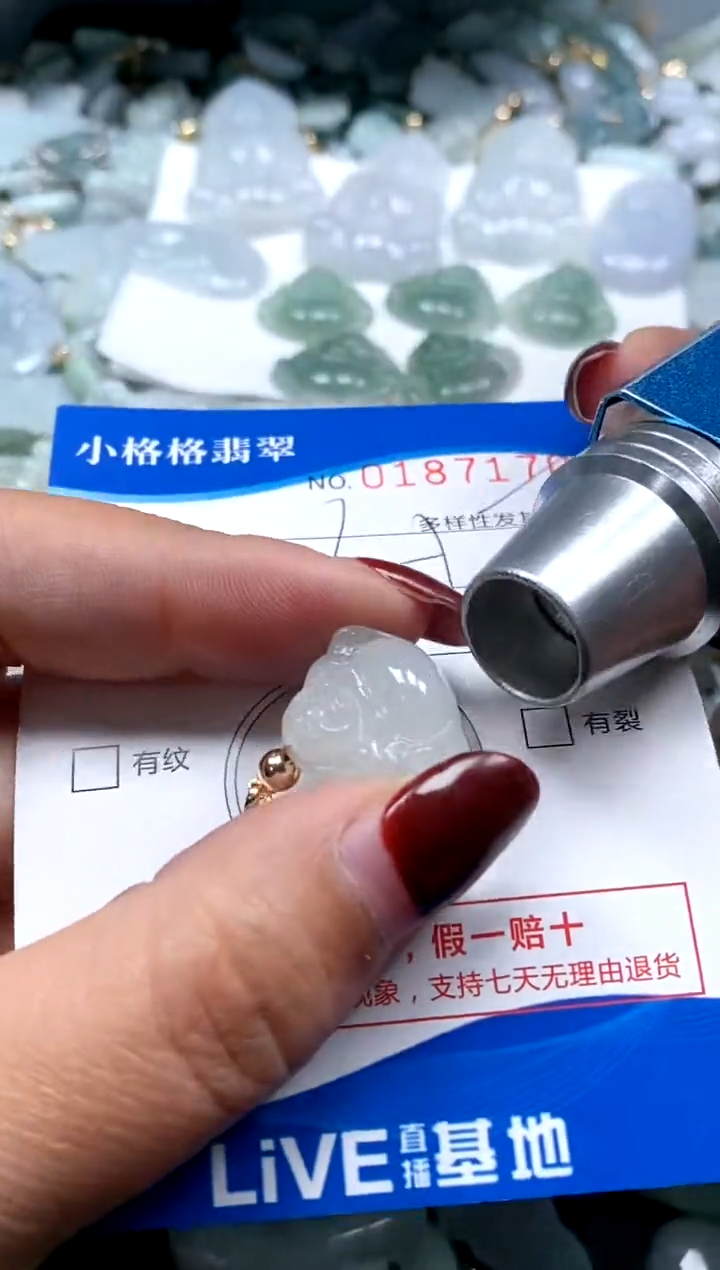 【闪购商品】翡翠颈饰未镶嵌闪购商品0187170