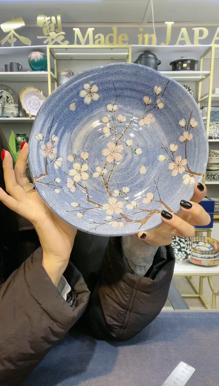 【闪购商品】碗 富士樱深盘23.6cm一支