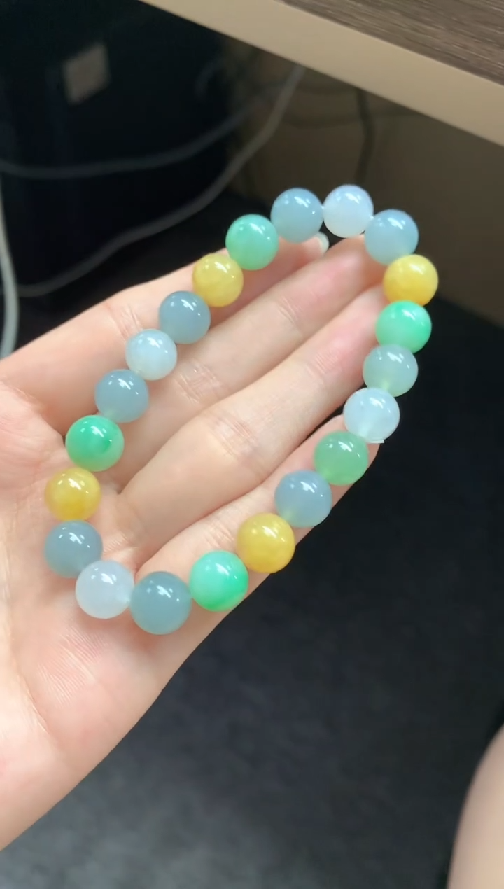 未镶嵌手串翡翠手串|1980+198