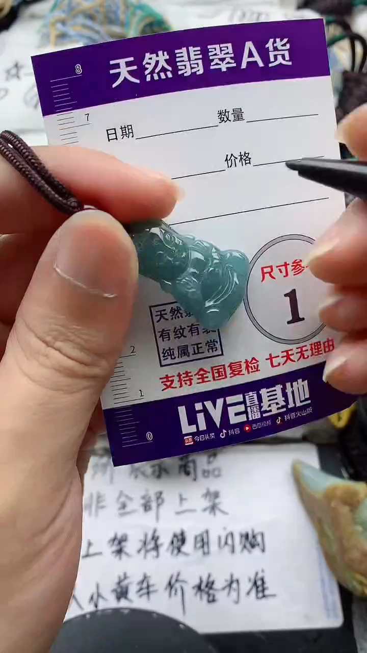翡翠未镶嵌颈饰888