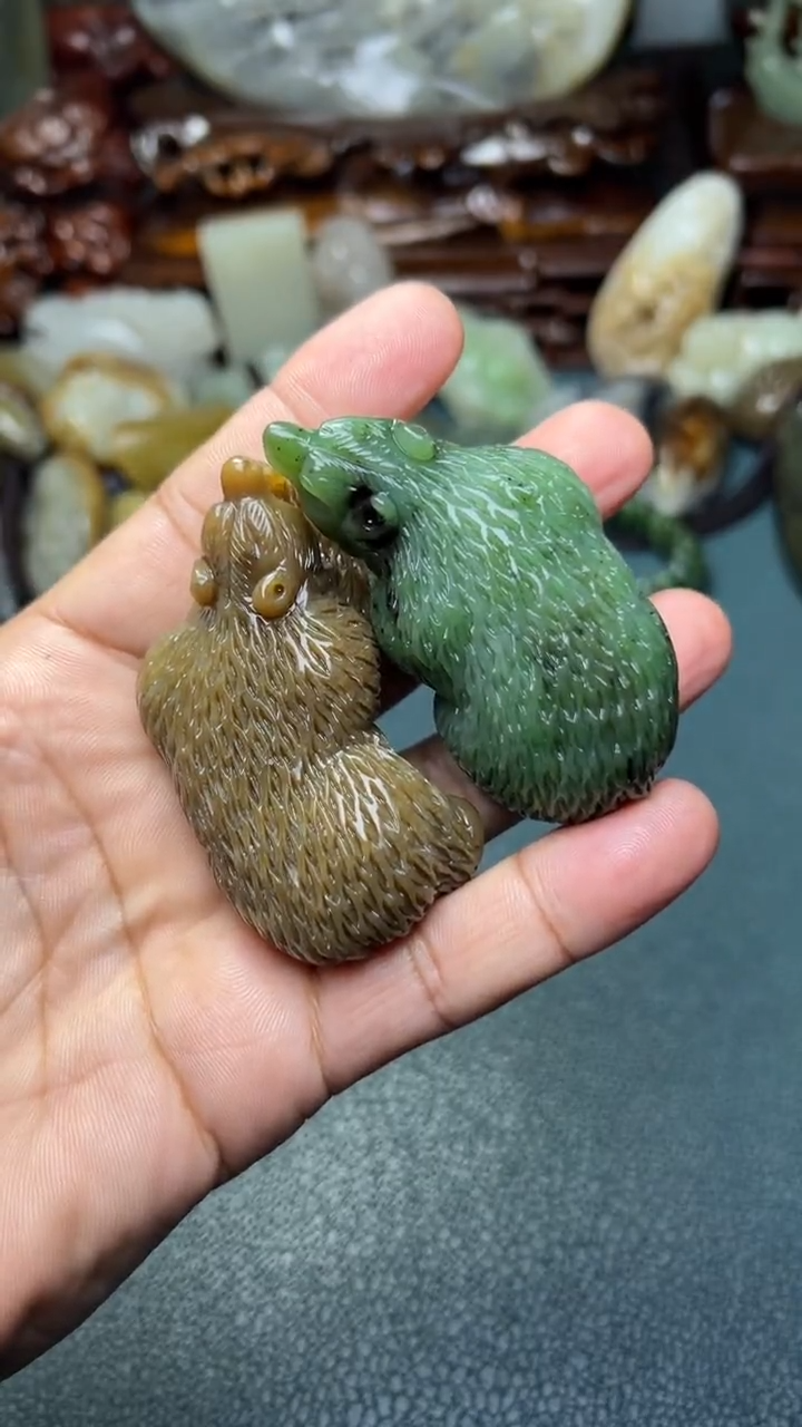 未镶嵌和田玉把件2