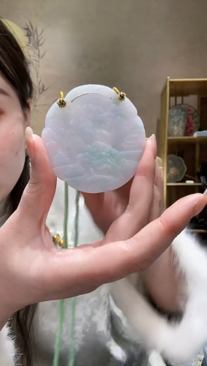 【闪购商品】翡翠颈饰未镶嵌吊坠1