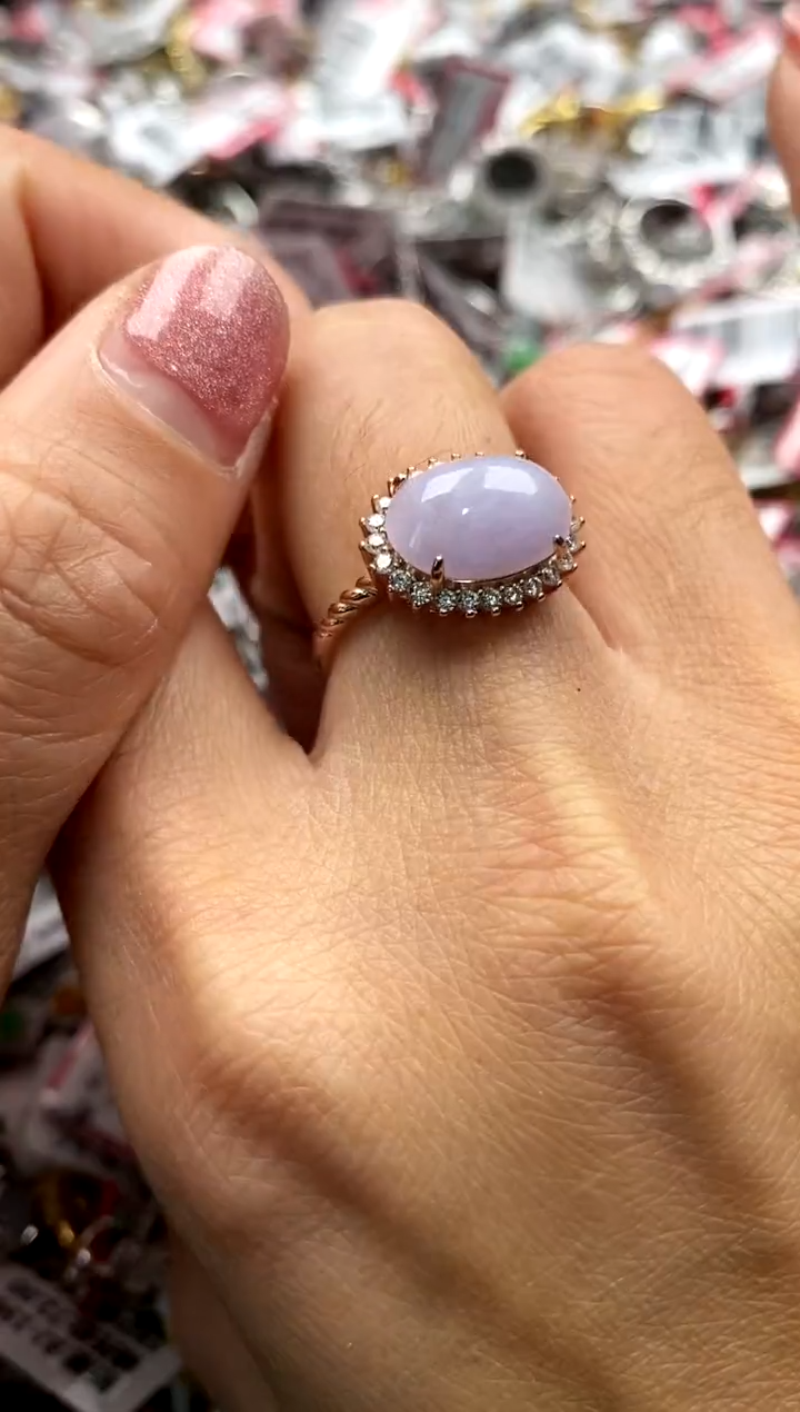 【闪购商品】翡翠戒指银S925镶嵌3333333    9