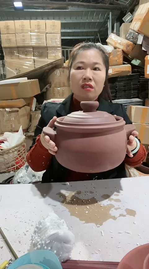 陶瑕疵4.0原陶大肚锅