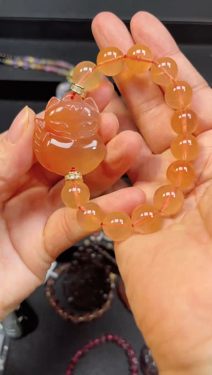 未镶嵌颈饰水晶【百晶灵儿】定制款