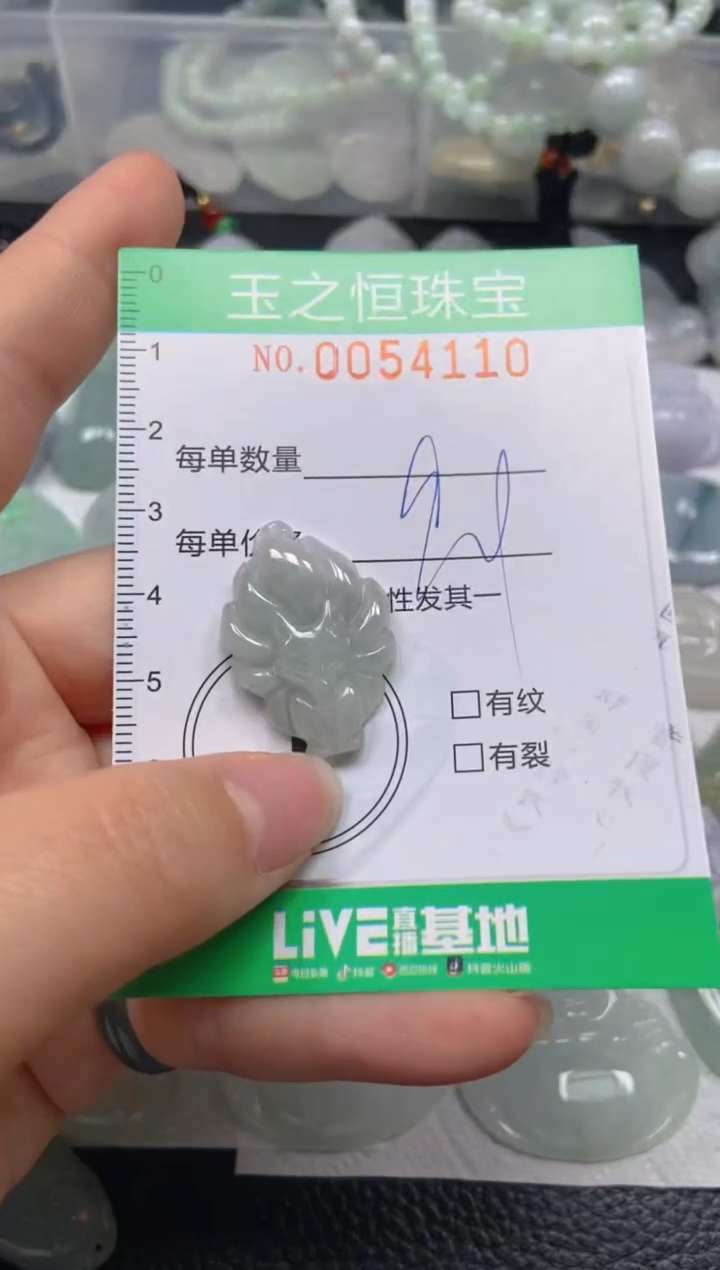【闪购商品】翡翠未镶嵌颈饰闪购0054110