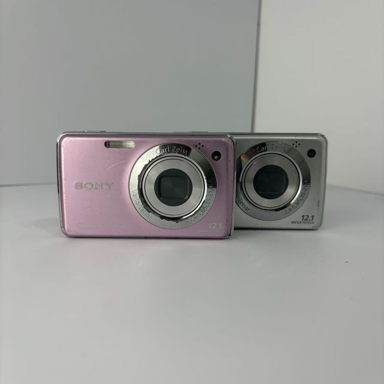 9新 Sony/索尼 w210 1210万像素4倍变焦氛围感奶油肌ccd