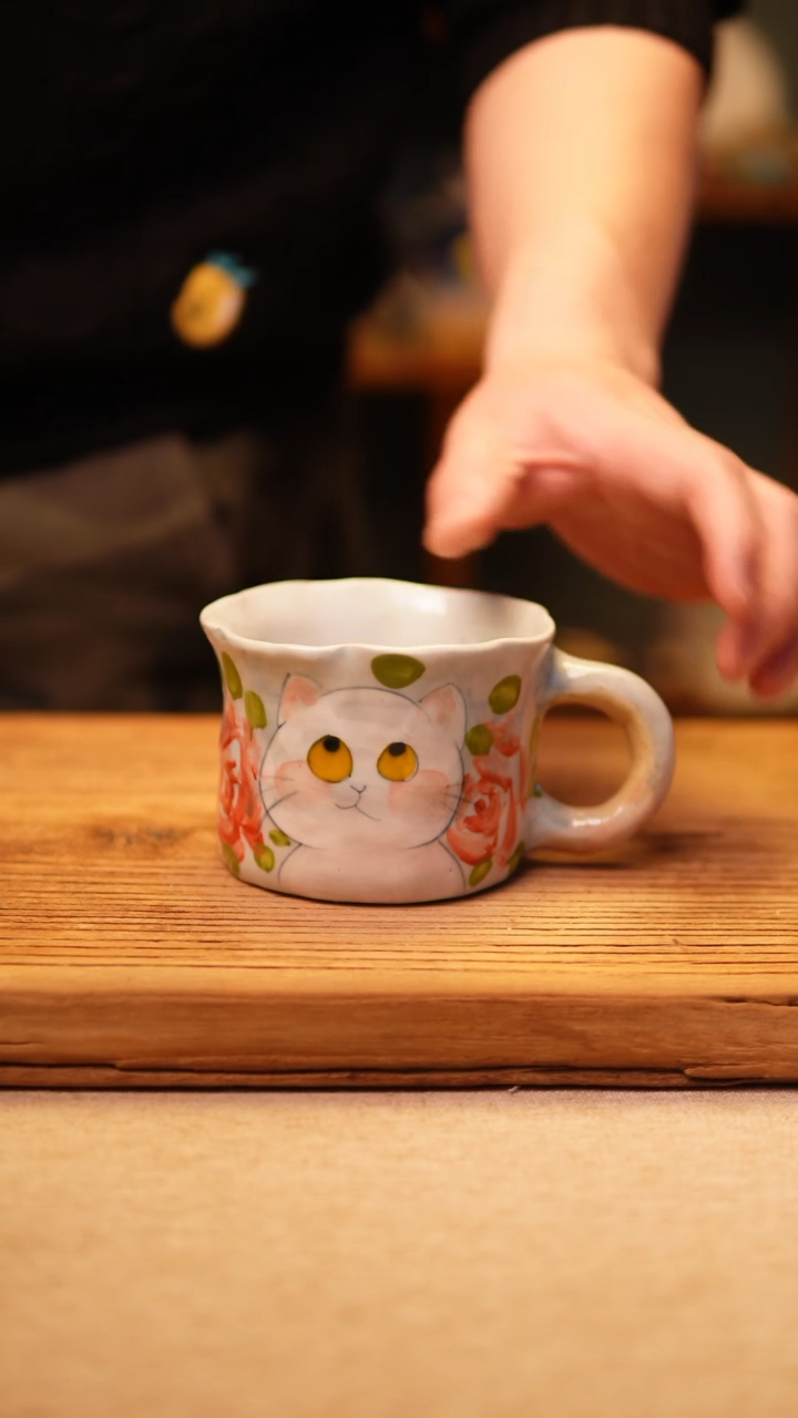 【闪购商品】@@陶园瓷舍@@纯手工手绘@高温釉下彩