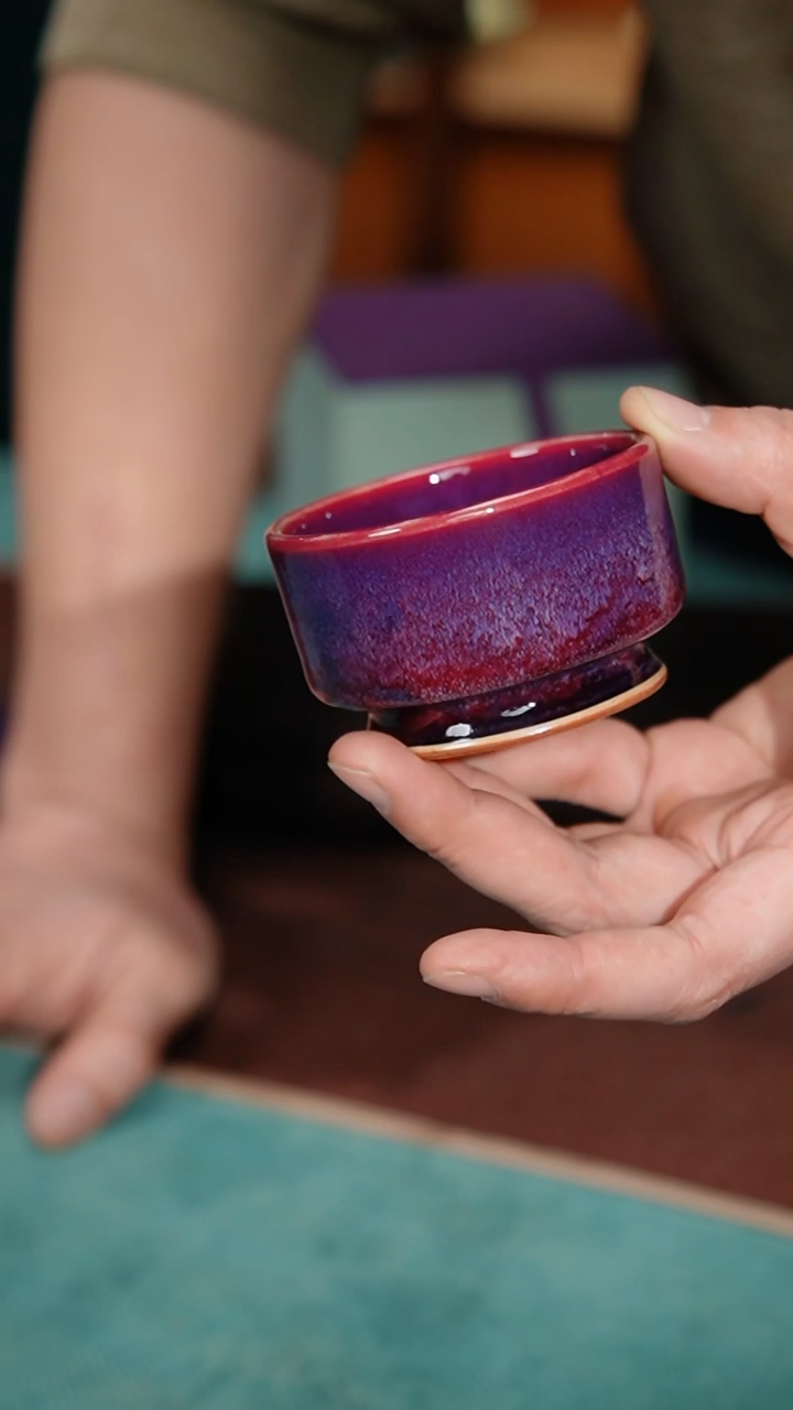 【闪购商品】267-1卷足直壁杯（星航手制）