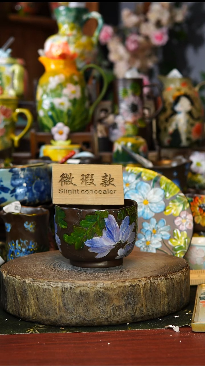 陶瓷228景德镇手工手绘釉下彩