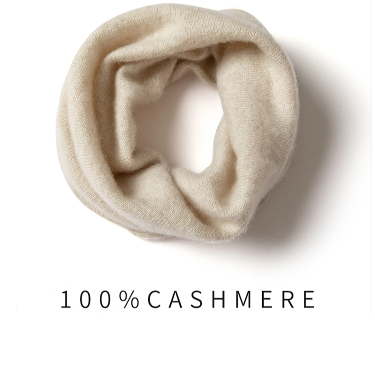100%小山羊绒柔软保暖百搭纯色脖套秋冬必备单品围脖男女通用