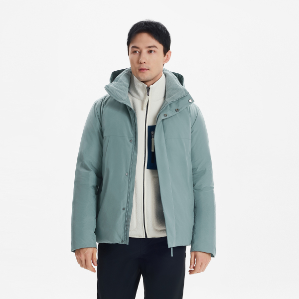 【年终狂欢】AIGLE艾高秋冬款白鹅绒厚重羽绒防风透汽保暖男BD00