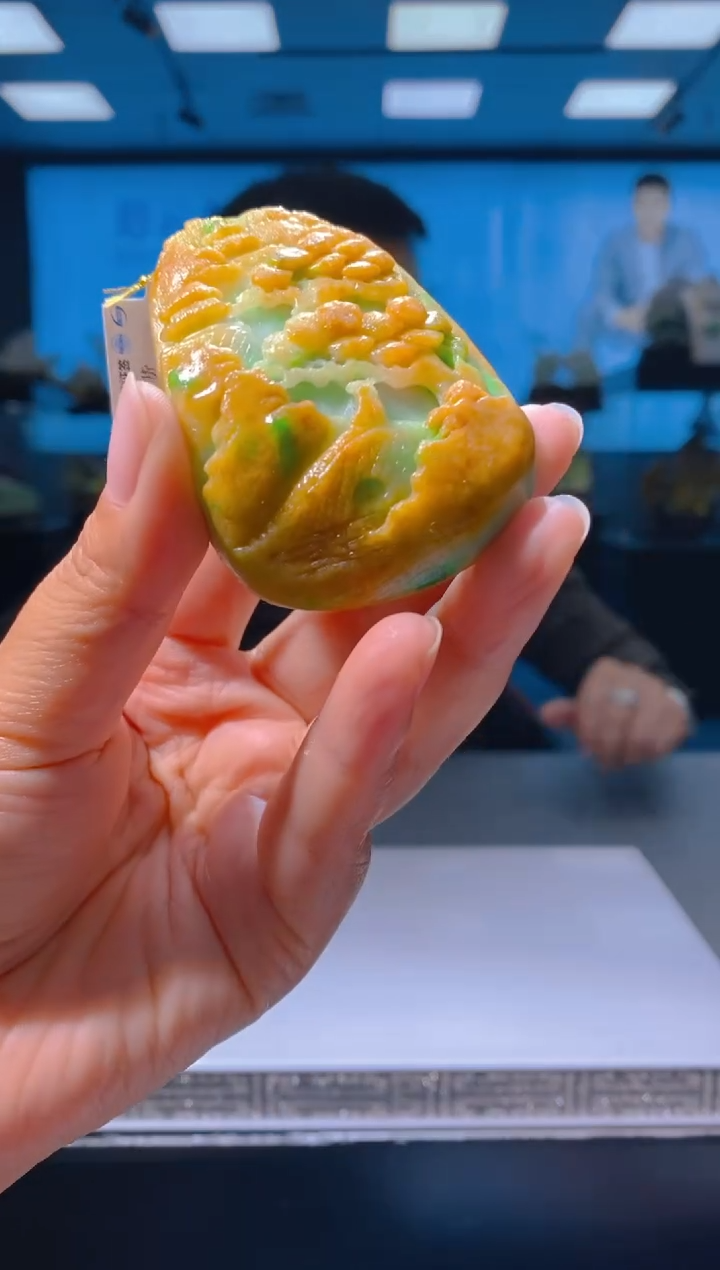 定制翡翠未镶嵌LL翡翠毛货CYL-24