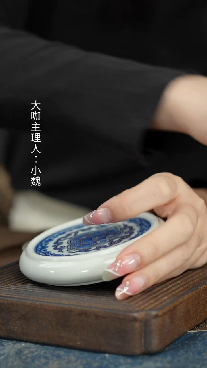 【兰彩宝相掐丝银盖置】【12西泠礼盒】