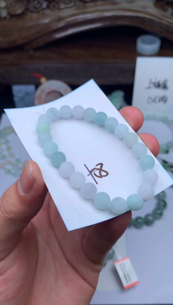 【闪购商品】定制翡翠未镶嵌手串