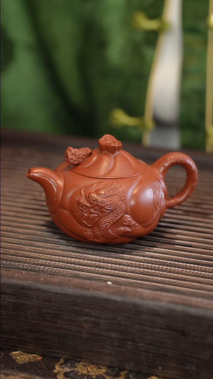 茶壶紫砂╲****步小   
