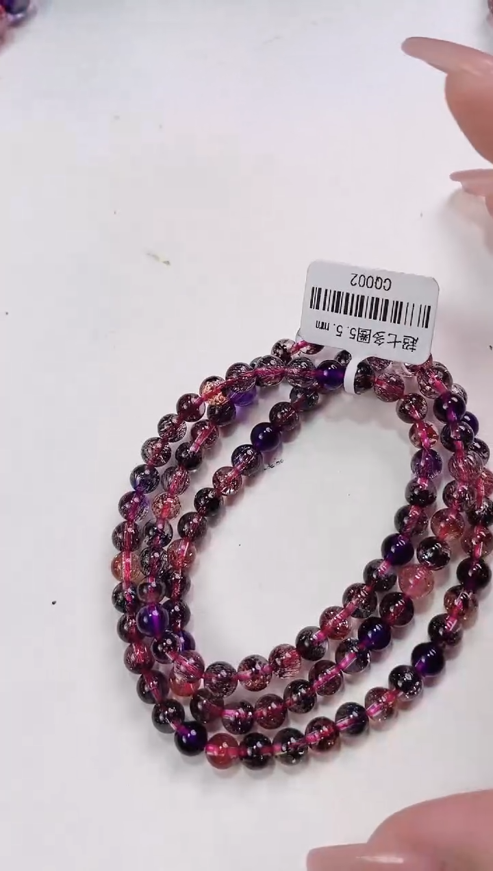 【闪购商品】水晶超七多圈5.5*未镶嵌多人多样性发其一