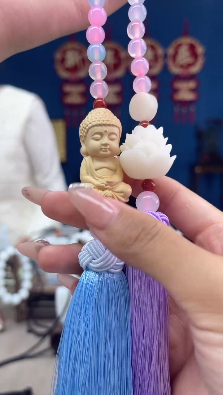 【闪购商品】玛瑙/玉髓车挂未镶嵌1