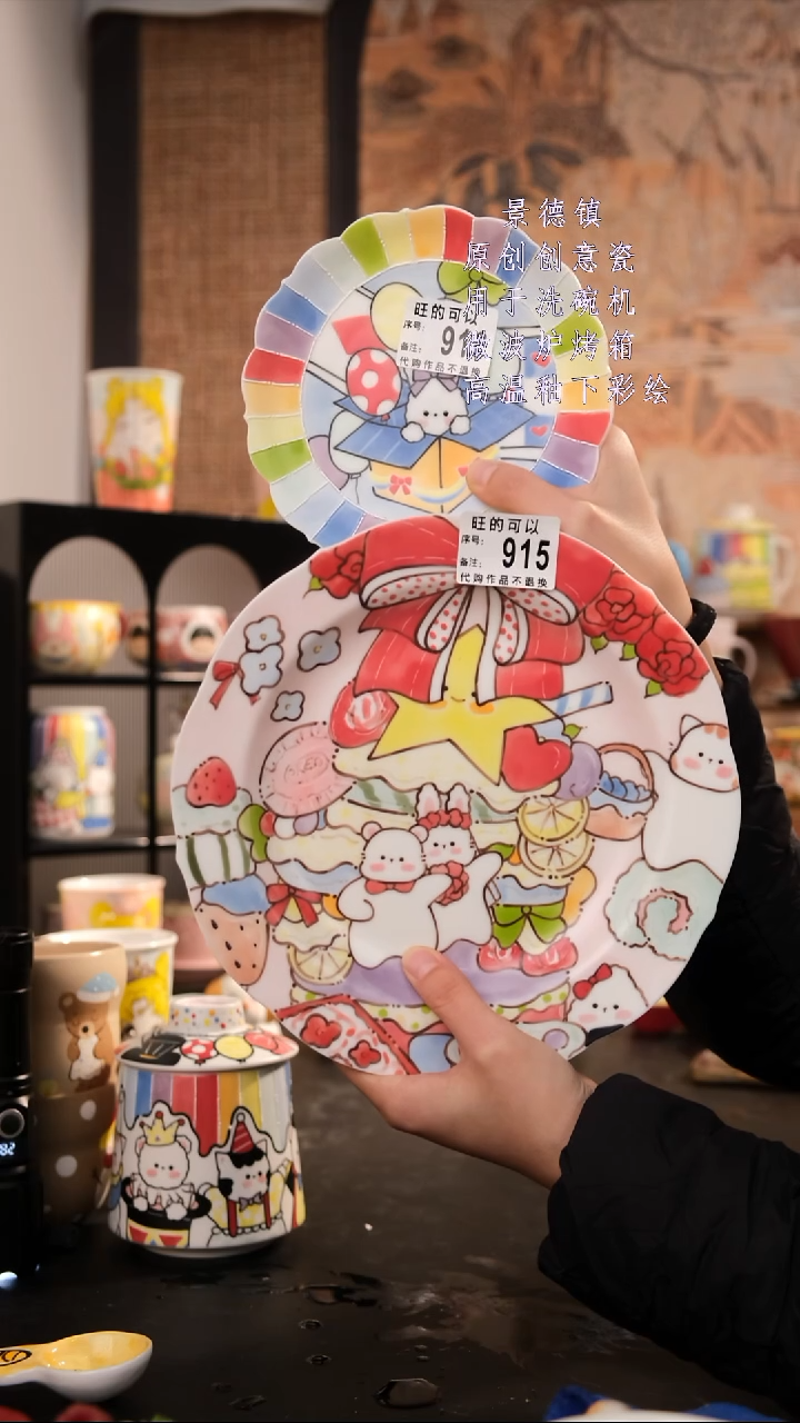 摆件陶眸*灰旺的可以陶瓷设计师款
